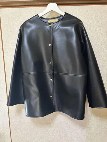 UNITED ARROWS 페이크 가죽 자켓