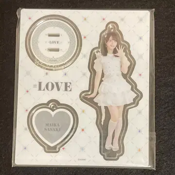=LOVE 사사키 마이카 아크릴 스탠드 보석 의상