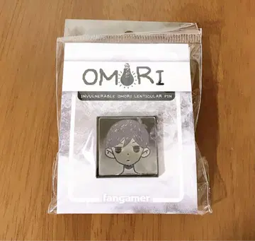 omori 봉돌 렌티큘러 핀 배지
