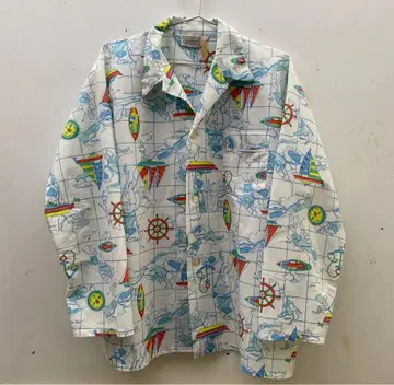 60's 70's Sullcraft Pajama Shirt.
