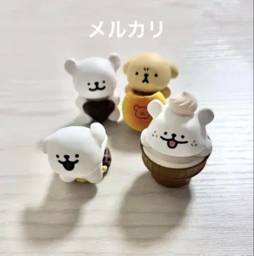 Maltese 몰티즈 스위츠 피규어 4개