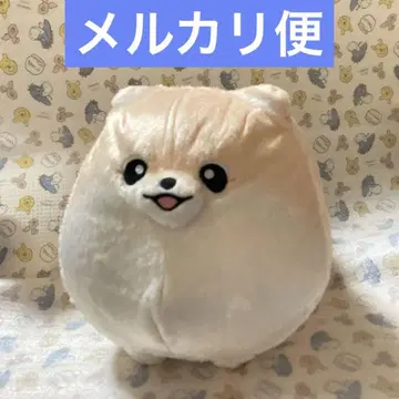 푹신푹신 포메라니안 뽀뽀치 BIG 봉제 인형 한정판 라운드원 포메라니안