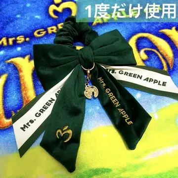 Mrs. GREEN APPLE 리본 포함 머리끈