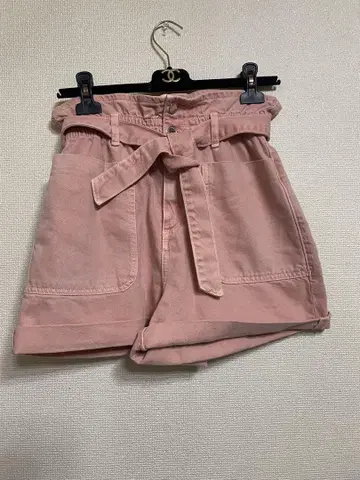 ZARA 숏팬츠, 사이즈: 26(M) 살몬 핑크색