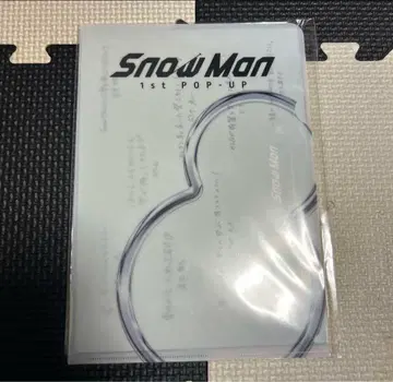 Snow Man 팝업 포스터