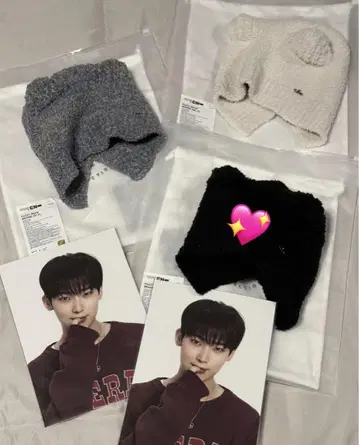 ENHYPEN 선우 artist made 비니 블랙
