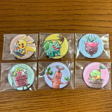 포켓몬 싸개 배지 컬렉션 Grassy Gardening