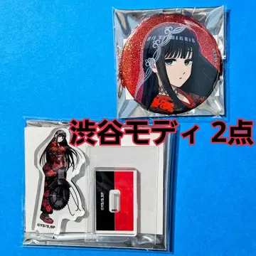 SAKAMOTO DAYS 대불 화양절충 2점 캔뱃지 & 아크릴 스탠드