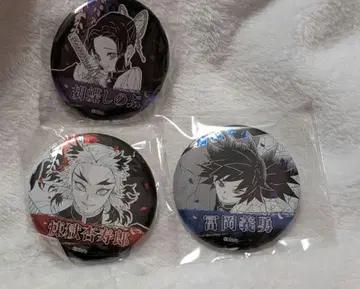 귀멸 원작 데코 컬렉션 캔 배지 시노부 렌고쿠 기유