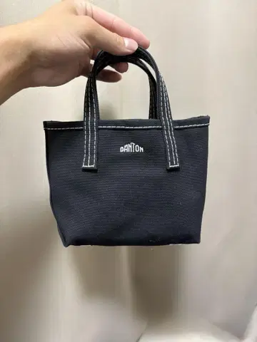 단톤 캔버스 미니 토트백