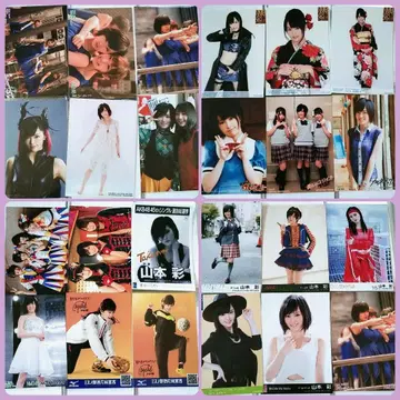 NMB48 야마모토 사야 브로마이드 묶음 판매 24장