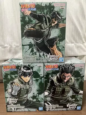 NARUTO 나루토 VIBRATION STARS 락 리 가이 피규어 3종