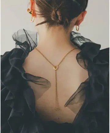 TEN. x jurk loop lariat 목걸이