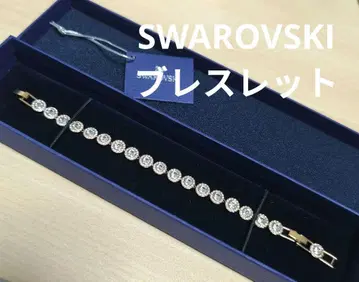 스와로브스키 엔젤릭 팔찌 골드 톤