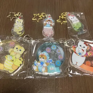 모프 샌드 x 산리오 캐릭터즈 아크릴 키링