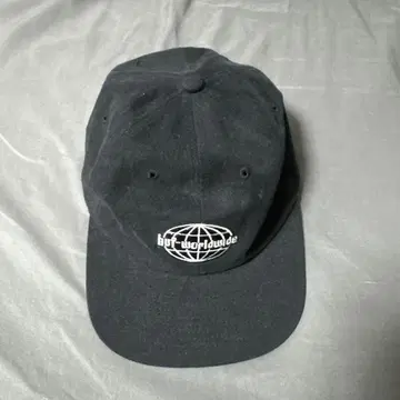 블랙 로고캡 HUF Global Corduroy 6 Panel Hat
