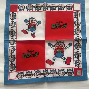 사이보트 로보치 손수건 당시 물건 미사용품 1982년 사이보트 로보치