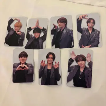TravisJapan 트라자 발즈 홍콩 트레이딩 카드 7장 세트