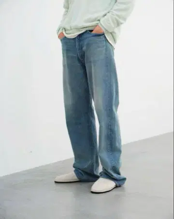 25ss AURALEE SELVEDGE DENIM WIDE PANTS 3