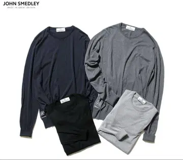 유니폼 익스페리먼트 x JOHN SMEDLEY 크루 넥
