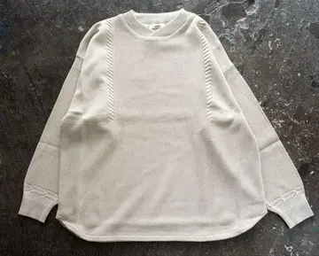 YASHIKI 22ss Rekihama Knit 오버 사이즈 니트
