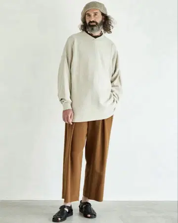 YASHIKI 22ss Rekihama Knit 오버 사이즈 니트