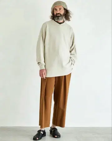 YASHIKI 22ss Rekihama Knit 오버 사이즈 니트