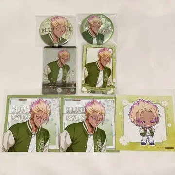 블루 록 white&pistachio 시도 류세이 캔뱃지 묶음 판매