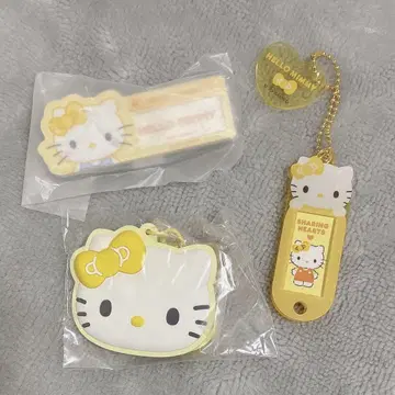 러버 거울 키링 명찰 배지 네임택 헬로미미