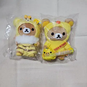 리락쿠마 매달린 봉제 인형 인형 배지