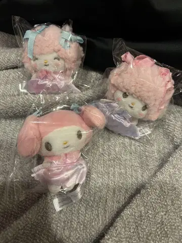산리오 마이 스위트 피아노 시크릿 퍼펫 마스코트 3개 세트