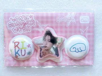 NCT WISH ONE SUMMER WISH 캔뱃지 리쿠