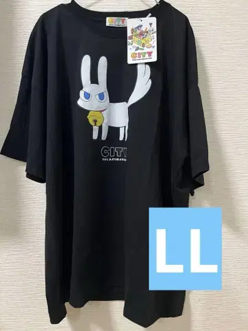 CITY 아라이 케이이치 반팔 T셔츠 LL 미미네코