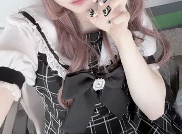 LIZLISA 세일러 카라 셋업 체크