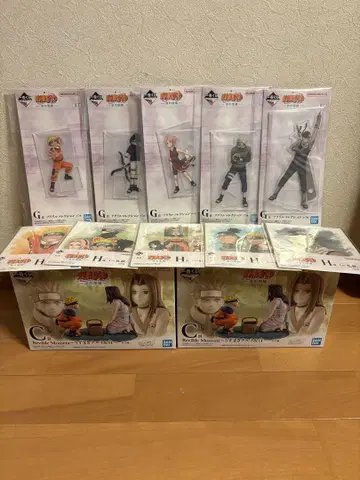 NARUTO 제일복권 C상 피규어 2개 하위상 세트