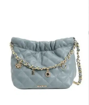 미사용 새상품 EVRIS 에브리리스 퀼팅 모티브 체인 BAG