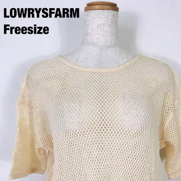 LOWRYSFARM 로리즈팜 메쉬 반팔 티셔츠 J7