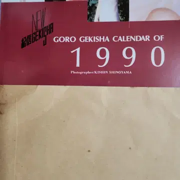 NEW GORO GEKISHA CALENDAR OF 1990