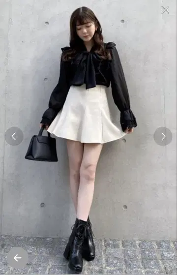 [ titty&Co.PETIT by POYO ] 플레어 치마바지