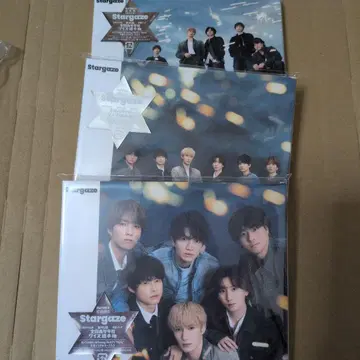 SixTONES/Stargaze/3형태 세트/시리얼 코드 없음