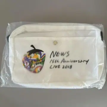 [ 미사용 ] NEWS strawberry 숄더백 2018년 15주년