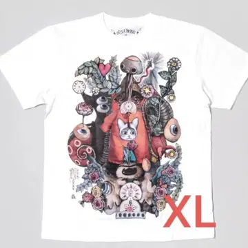 보리스 잡화점 티셔츠 아부 XL 사이즈 히구치 유코