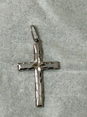 k14 십자가 펜던트 탑