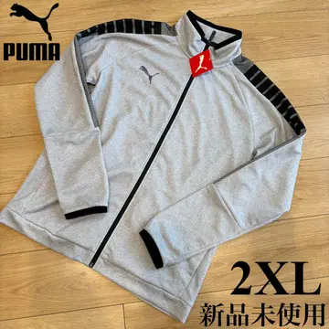 새상품 푸마 저지 자켓 트레이닝 의류 흡한속건 골프 2XL