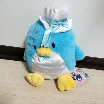 산리오 캐릭터즈 화이트 오스마시 인형 BIG 타입 턱시도샘