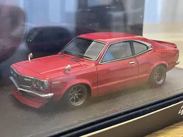 ignition model 마쓰다 사반나 RX-3 미니카 빨간색 1/43