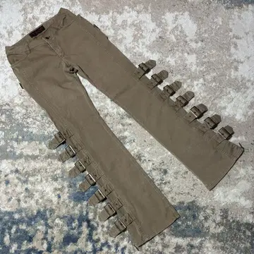 BELT PANTS Y2K archive Japanese quality