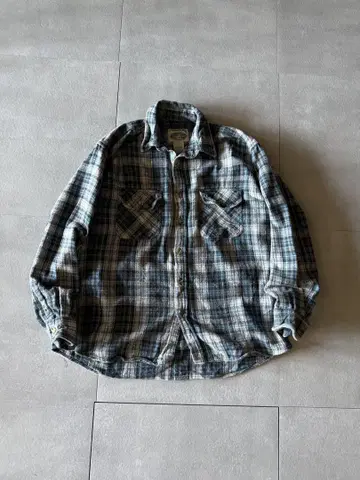 90's Andrew St. John heavy flannel shirt