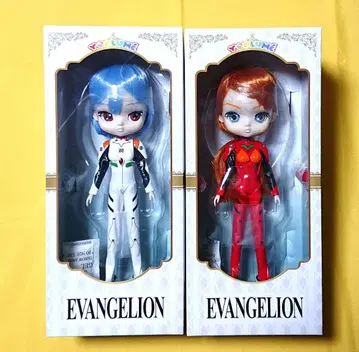 그루브 에반게리온 아야나미 레이 시키나미 아스카 랑그레이 인형