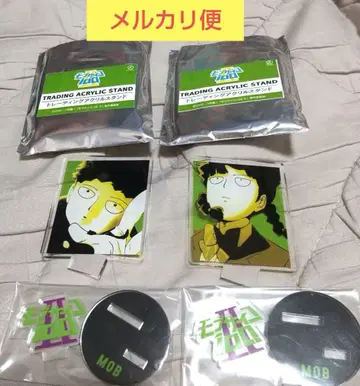 모브사이코100 아크릴 스탠드 AMNIBUS 카게야마 시게오 2점 세트